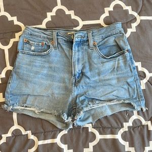 Levi’s High Rise Shorts